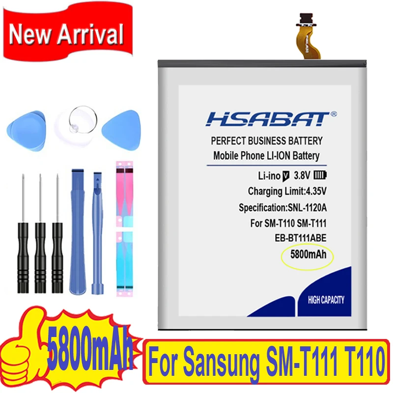 Топ бренд новинка 100% 5800 мач фотоаккумулятор для Samsung Galaxy Tab Tablet 3 Lite 7 0 3G Φ T116