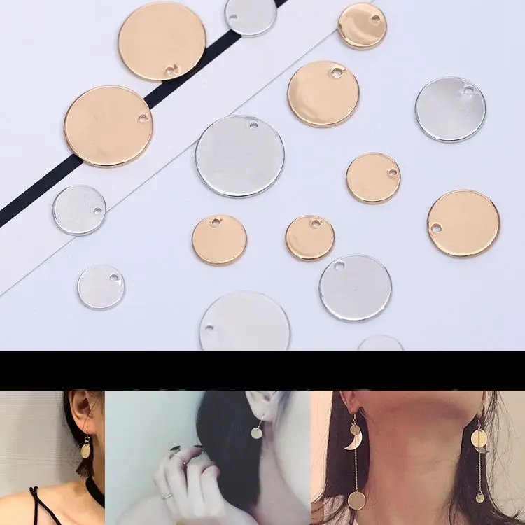 Simple Style Round Pure Copper Plating Earrings Diy Accessories Handmade Earring Findings Jewelry Making 10pcs
Simple Style Round Pure Copper Plating Earrings Diy Accessories Handmade Earring Findings Jewelry Making 10pcs