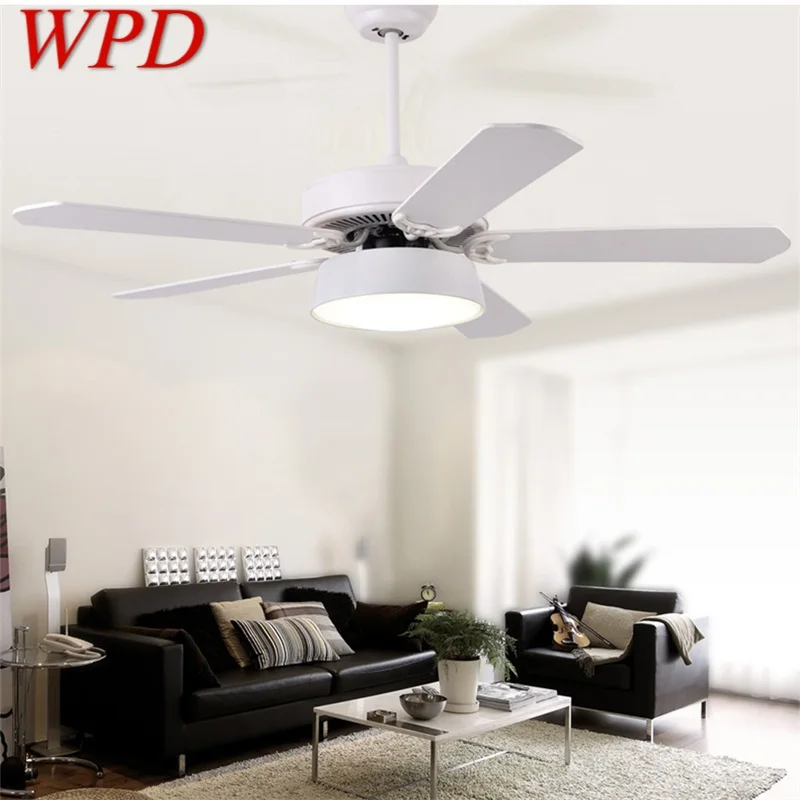 WPD Ceiling Fan With LED Light Kit Remote Control 3 Colors Modern Home Decorative for Rooms Dining Room Bedroom Restaurant
WPD Ceiling Fan With LED Light Kit Remote Control 3 Colors Modern Home Decorative for Rooms Dining Room Bedroom Restaurant