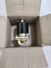 1/2 3/4“ 1 1-1/4 1-1/2 2 válvula solenoide eléctrica DN15 latón normalmente cerrado de la válvula de agua de aire de aceite 12V/24V/220V/110V