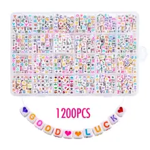 6mm Loose Spacer Beads Square Letter Acrylic Beads Round Flat Alphabet Spacer Beads For Bracelet Necklace Accessories 1200pcs
6mm Loose Spacer Beads Square Letter Acrylic Beads Round Flat Alphabet Spacer Beads For Bracelet Necklace Accessories 1200pcs