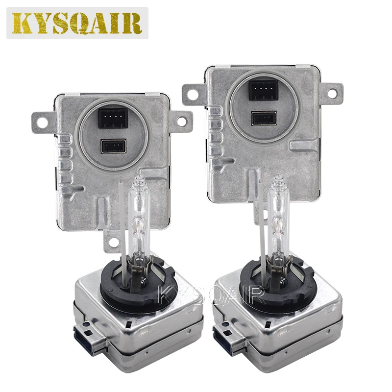 

KYSQAIR 1 Set 35W D1S Xenon HID Headlight Kit 55W D3S Canbus HID Ballast Kit Xenon D8S 6000K 4300K 5000K 8000K Car HID Bulb Lamp