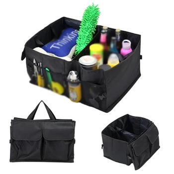 Foldable Car Trunk Organizer, Collapsible Storage, Non Slip Bottom Oxford Cloth Trunk Storage Box with Handles, 52x38.5x26cm
Foldable Car Trunk Organizer, Collapsible Storage, Non Slip Bottom Oxford Cloth Trunk Storage Box with Handles, 52x38.5x26cm