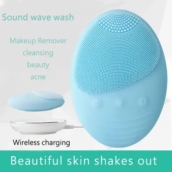 Foreoing Wireless Ultrasonic Vibration Silicone Cleansing Brush Pore Cleaner Color Light Rejuvenation Cleansing Face Cleaniing
Foreoing Wireless Ultrasonic Vibration Silicone Cleansing Brush Pore Cleaner Color Light Rejuvenation Cleansing Face Cleaniing