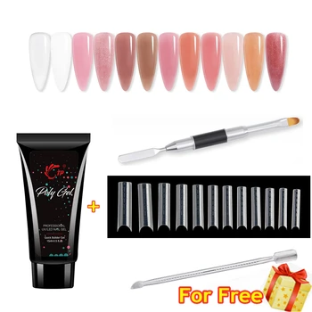 4pcs/kit Poly Gel Set LED Clear UV Gel Varnish Nail Polish Art Kit Quick Building Nails Extensions Hard Gel Nail Kit
4pcs/kit Poly Gel Set LED Clear UV Gel Varnish Nail Polish Art Kit Quick Building Nails Extensions Hard Gel Nail Kit