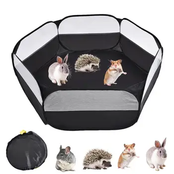 Pet Playpen Foldable Small Animals Cage Tent Chicken Coop Outdoor Pop Up Exercise Fence for Dog Cat Rabbits Hamster
Pet Playpen Foldable Small Animals Cage Tent Chicken Coop Outdoor Pop Up Exercise Fence for Dog Cat Rabbits Hamster