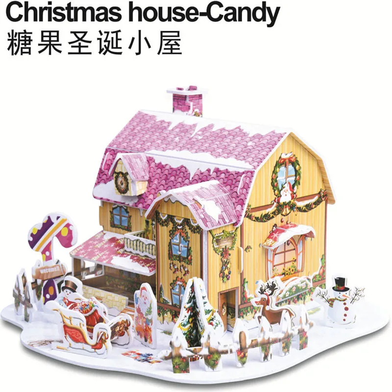 Children Model House Toy Couples Christmas Gift Christmas Atmosphere Decorations
Children Model House Toy Couples Christmas Gift Christmas Atmosphere Decorations