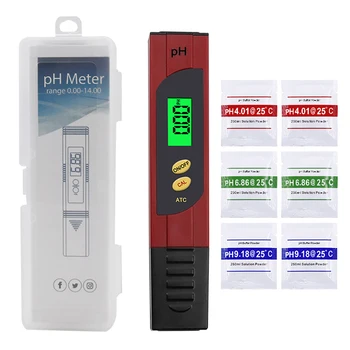 1pcs TDS PH Meter PH/TDS/EC/Temperature Meter Digital Water Quality Monitor Tester for Pools, Drinking Water, Aquariums
1pcs TDS PH Meter PH/TDS/EC/Temperature Meter Digital Water Quality Monitor Tester for Pools, Drinking Water, Aquariums