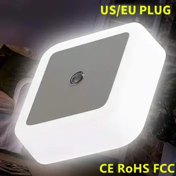 LED Mini Night Light Intelligent Light Control Induction Energy Saving LED Sensor EU US Plug For Kids Corridor Bedroom Lighting
LED Mini Night Light Intelligent Light Control Induction Energy Saving LED Sensor EU US Plug For Kids Corridor Bedroom Lighting