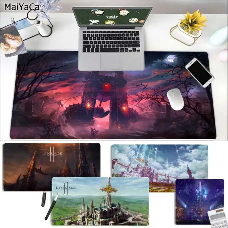 MaiYaCa Simple Design lineage 2 castle Gamer Speed Mice Retail Small Rubber Mousepad Rubber PC Computer Gaming mousepad
MaiYaCa Simple Design lineage 2 castle Gamer Speed Mice Retail Small Rubber Mousepad Rubber PC Computer Gaming mousepad