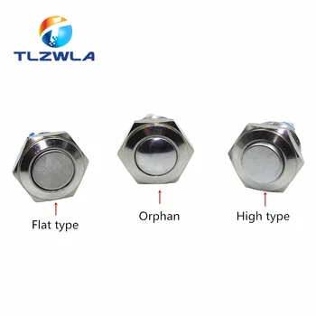 10Pcs 16MM metal button switch self-reset start power switch no lock waterproof switch
10Pcs 16MM metal button switch self-reset start power switch no lock waterproof switch