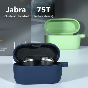 For Jabra Elite 75T Earphone Case Soft Silicone Headset Case Bluetooth Wireless Earphone Cover Charging Box Bags
For Jabra Elite 75T Earphone Case Soft Silicone Headset Case Bluetooth Wireless Earphone Cover Charging Box Bags