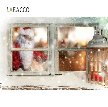 Laeacco Winter Snow Christmas Santa Clause Lantern Window Party Baby Portrait Photo Background Photography Backdrop Photo Studio
Laeacco Winter Snow Christmas Santa Clause Lantern Window Party Baby Portrait Photo Background Photography Backdrop Photo Studio