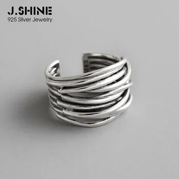 JShine Retro Old 925 Sterling Silver Wide Twine Rings For Women Vintage Finger Ring Korean Fashion Fine Silver 925 Jewelry
JShine Retro Old 925 Sterling Silver Wide Twine Rings For Women Vintage Finger Ring Korean Fashion Fine Silver 925 Jewelry