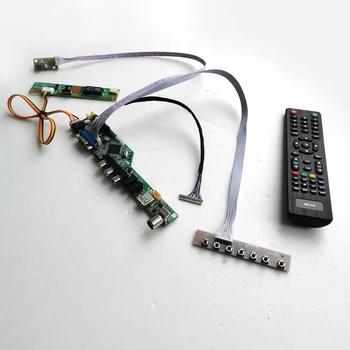 For LP121WX1-TLA1/TLA2 LVDS 20Pin 1CCFL LCD panel monitor keyboard+Inverter+Remote USB VGA HDMI AV RF T.V56 controller board Kit
For LP121WX1-TLA1/TLA2 LVDS 20Pin 1CCFL LCD panel monitor keyboard+Inverter+Remote USB VGA HDMI AV RF T.V56 controller board Kit