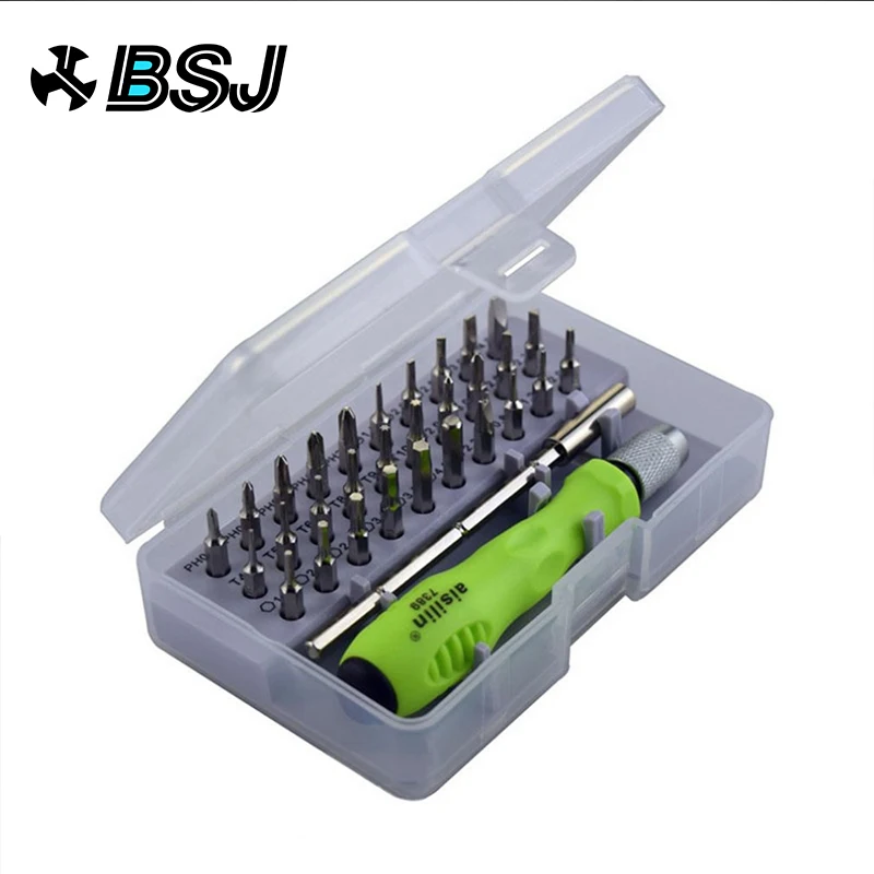32 in 1 Precision Interchangeable Magnetic Screwdriver Sets Mini Screwdriver Bits Repair Tools Kit Set 7389C Hot Sale
32 in 1 Precision Interchangeable Magnetic Screwdriver Sets Mini Screwdriver Bits Repair Tools Kit Set 7389C Hot Sale