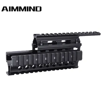 Tactical AK Handguard RIS Quad Rail System Standard Picatinny Weaver Rail Scope Mounts for AK47 74 AKs
Tactical AK Handguard RIS Quad Rail System Standard Picatinny Weaver Rail Scope Mounts for AK47 74 AKs