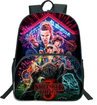 Beautiful Stranger Things 3 Men Women Travel Backpack Student Boys Girls Rucksack Fashion Colourful Pattern School Bag for Teens 
Beautiful Stranger Things 3 Men Women Travel Backpack Student Boys Girls Rucksack Fashion Colourful Pattern School Bag for Teens