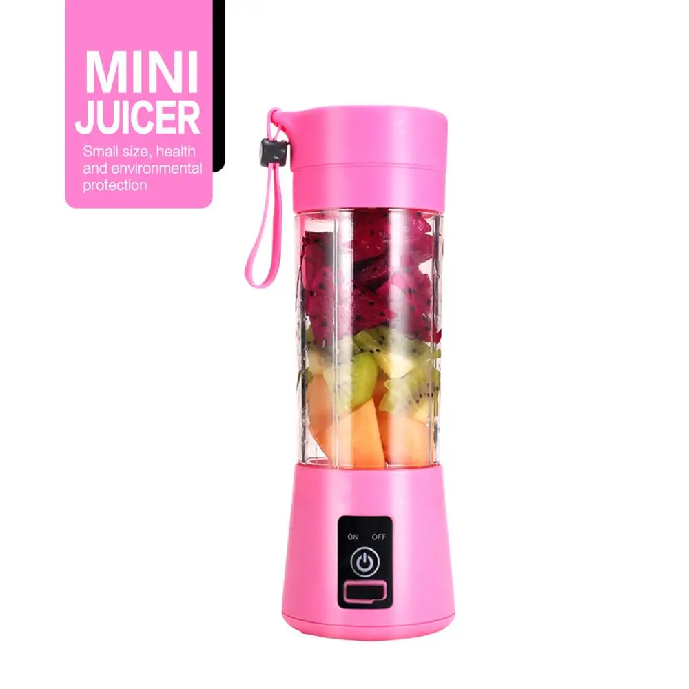 Portable Electric Juicer Rechargeable Smoothie Blender USB Mini Fruit Mixers Juicers Fruit Extractors Food Milkshake Multifuncti
Portable Electric Juicer Rechargeable Smoothie Blender USB Mini Fruit Mixers Juicers Fruit Extractors Food Milkshake Multifuncti