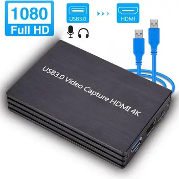 Audio Video Card Portable 4K 1080P 60fps DMI To USB 3.0 Loop Out Video Converter for Game Streaming Live Broadcasts
Audio Video Card Portable 4K 1080P 60fps DMI To USB 3.0 Loop Out Video Converter for Game Streaming Live Broadcasts