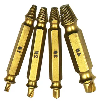 4pcs/set HSS 4341/S2 Out Bits Set Bolt Speed Extractor Guide Screw Silver Drill Alloy Steel Broken Gold Remover Steel Damaged
4pcs/set HSS 4341/S2 Out Bits Set Bolt Speed Extractor Guide Screw Silver Drill Alloy Steel Broken Gold Remover Steel Damaged
