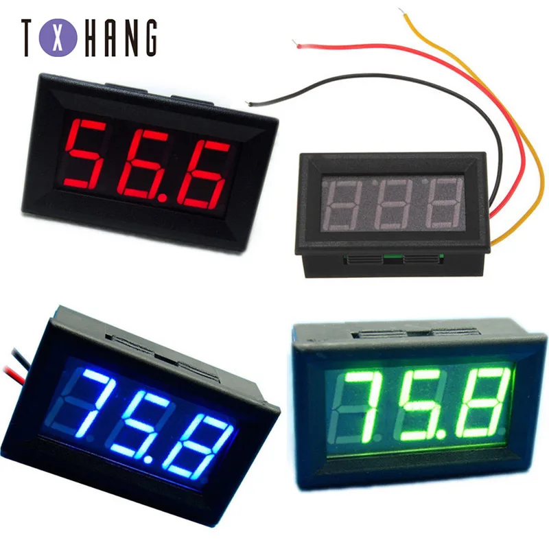 DC 0V-99.9V mini LED digital display voltmeter voltage panel meter electric meter electronics diy kit
DC 0V-99.9V mini LED digital display voltmeter voltage panel meter electric meter electronics diy kit
