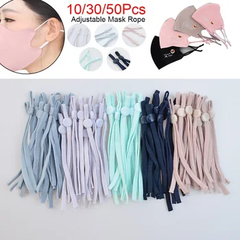 10/30/50 Pcs Adjustable Mask Sewing Elastic Band Cord With Buckle Stretchy Mask Earloop Lanyard Earmuff Rope DIY Making Supplies
10/30/50 Pcs Adjustable Mask Sewing Elastic Band Cord With Buckle Stretchy Mask Earloop Lanyard Earmuff Rope DIY Making Supplies