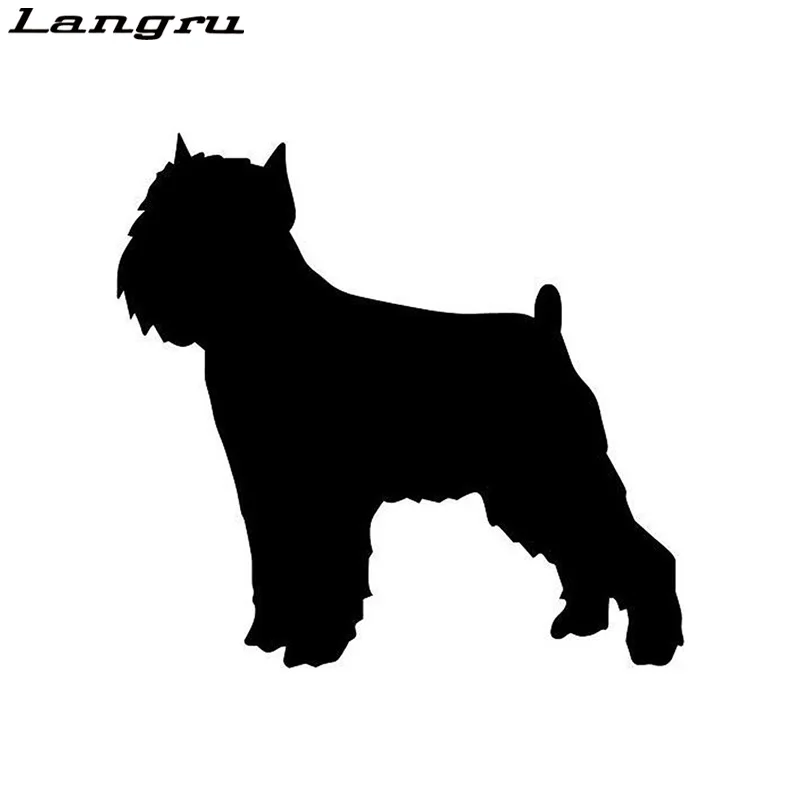 Langru Brussels Griffon Dog Vinyl Decal Creative Car Stickers Bumper Decoration Accessories Jdm | Автомобили и мотоциклы