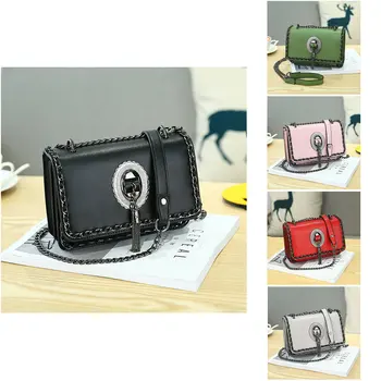 Small clear Brand Designer Woman 2019 New Fashion Messenger Bag Chains Shoulder Bag leather Chain tassel Square PU Handbag
Small clear Brand Designer Woman 2019 New Fashion Messenger Bag Chains Shoulder Bag leather Chain tassel Square PU Handbag