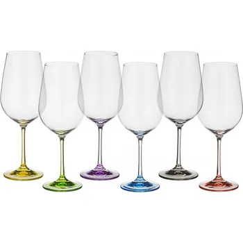 Set of wine glasses of 6 PCs. "Rinbow" 350 ml