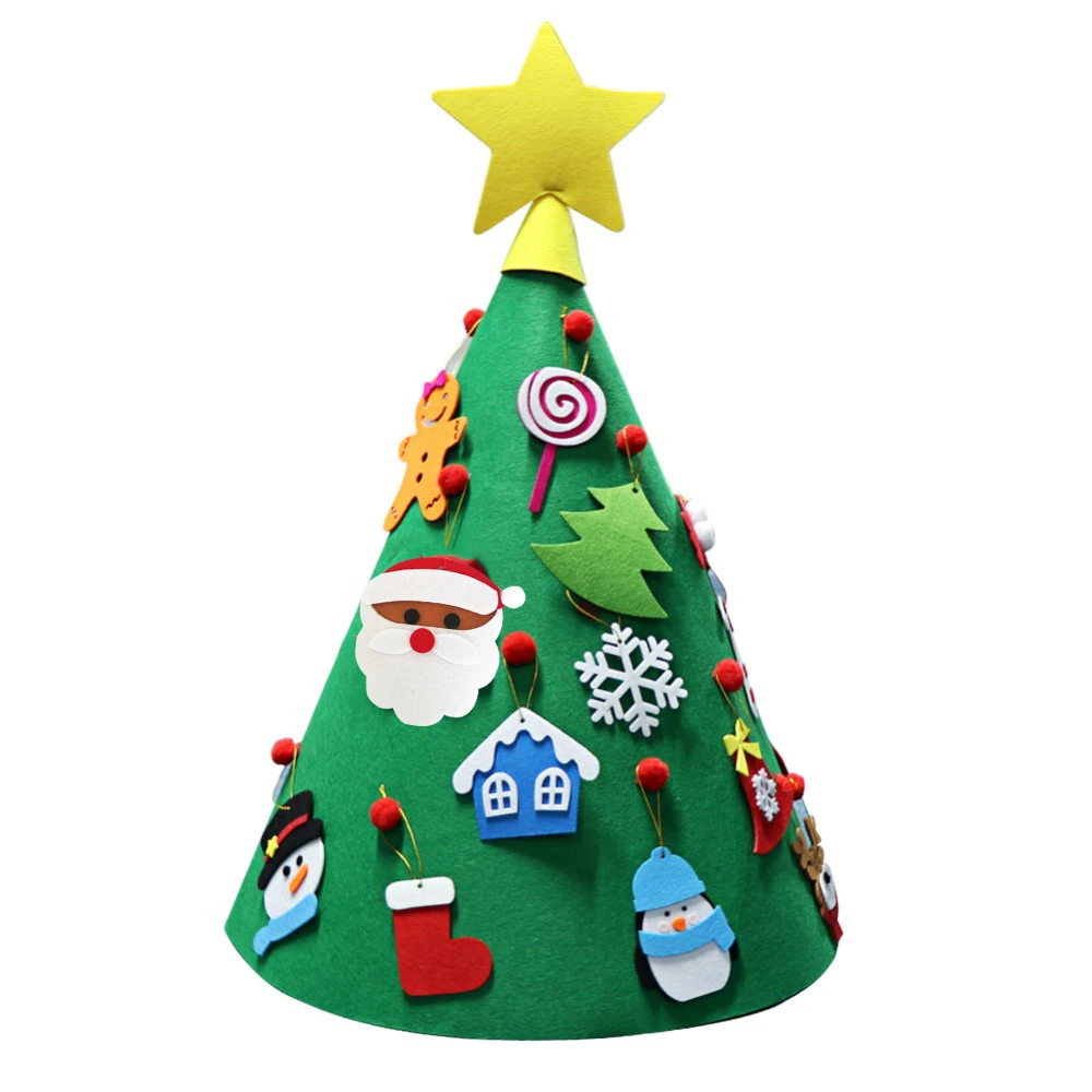 Craft DIY Kids Toys Gift Festival Tool NEW Sticker Ornament Home Decoration Felt Decorative Christmas Tree Set Party
Craft DIY Kids Toys Gift Festival Tool NEW Sticker Ornament Home Decoration Felt Decorative Christmas Tree Set Party