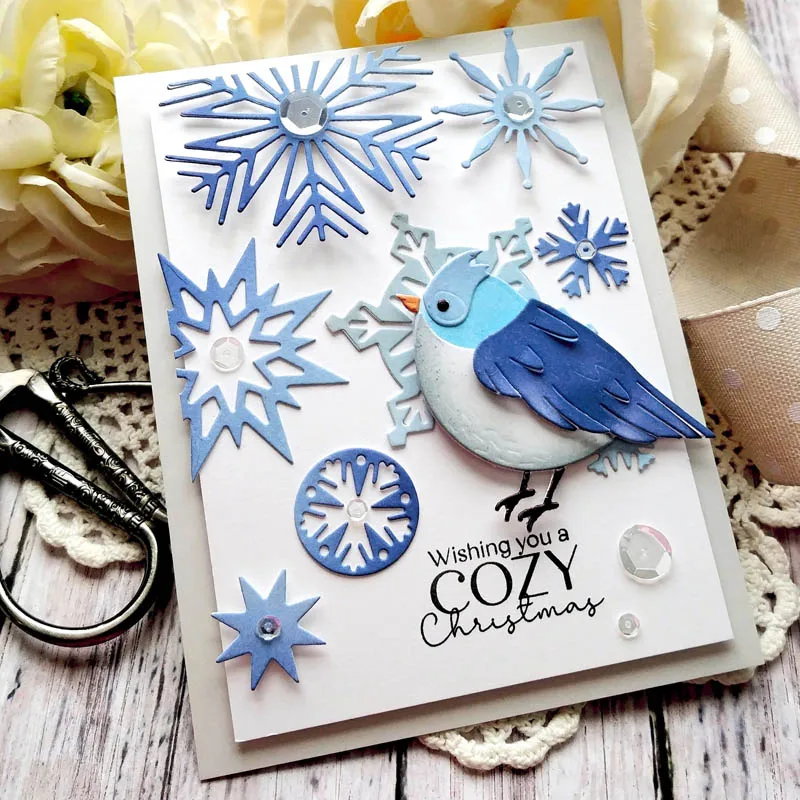 Snowflakes Winters Metal Cutting Dies For Scrapbooking Craft Die Cut Card Making Embossing Stencil Photo Card
Snowflakes Winters Metal Cutting Dies For Scrapbooking Craft Die Cut Card Making Embossing Stencil Photo Card