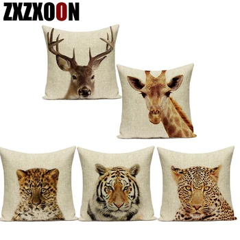 3D Lovely Animals Deer Giraffe Zebra Horse Pillow Cover Decorative Sofa Home Decor Cushion Cover Pillowcase for Living Room
3D Lovely Animals Deer Giraffe Zebra Horse Pillow Cover Decorative Sofa Home Decor Cushion Cover Pillowcase for Living Room