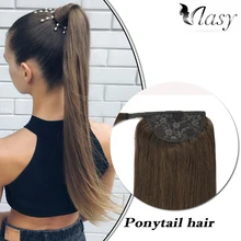 VLASY Ponytail Human Hair Extensions Straight Wrap Around Clip In Pony Tail 12"16"20"24 Inches 60-90G Machine Remy Hair
VLASY Ponytail Human Hair Extensions Straight Wrap Around Clip In Pony Tail 12"16"20"24 Inches 60-90G Machine Remy Hair
