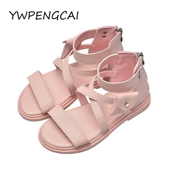 YWPENGCAI #21-36 Kids Gladiator Sandals For Girl Cross-tied Summer Shoes Toddler Girl Sandalsa Ankle Straps Zip Girls Sandals
YWPENGCAI #21-36 Kids Gladiator Sandals For Girl Cross-tied Summer Shoes Toddler Girl Sandalsa Ankle Straps Zip Girls Sandals