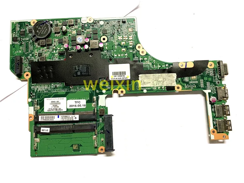 Для HP ProBook 455 G3 материнская плата A10-8700P 828431-001 828431-501 828431-601 DAX73AMB6E1 100% тестирование