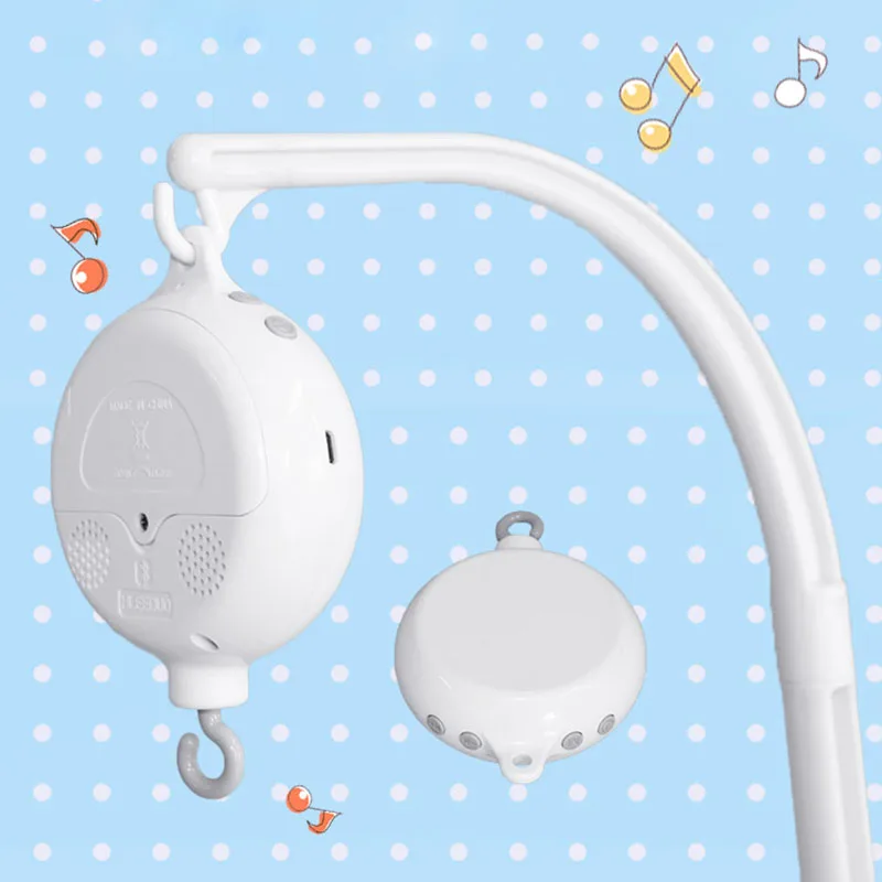 Baby Crib Holder White Rattles Arm Bracket Set Cot 360 Degree Rotating Cribs Bed Bell Toy Wind-up Baby Rotary Mobile Music Box
Baby Crib Holder White Rattles Arm Bracket Set Cot 360 Degree Rotating Cribs Bed Bell Toy Wind-up Baby Rotary Mobile Music Box