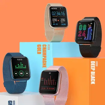 P4 Smart Watch Men Women Heart Rate Blood Pressure Sleeping Monitoring IP67 Waterproof Sport Fitness Tracker Smartwatch Clock
P4 Smart Watch Men Women Heart Rate Blood Pressure Sleeping Monitoring IP67 Waterproof Sport Fitness Tracker Smartwatch Clock