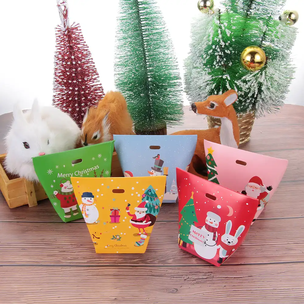 christmas biscuit box cookies food snack bag packing box candy