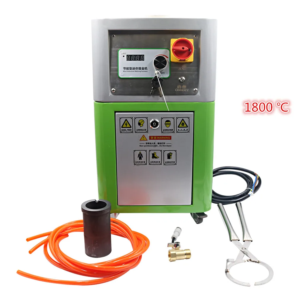Metal melting furnace Medium frequency melting furnace Gold, silver and copper small experimental melting machine Iron and steel
Metal melting furnace Medium frequency melting furnace Gold, silver and copper small experimental melting machine Iron and steel