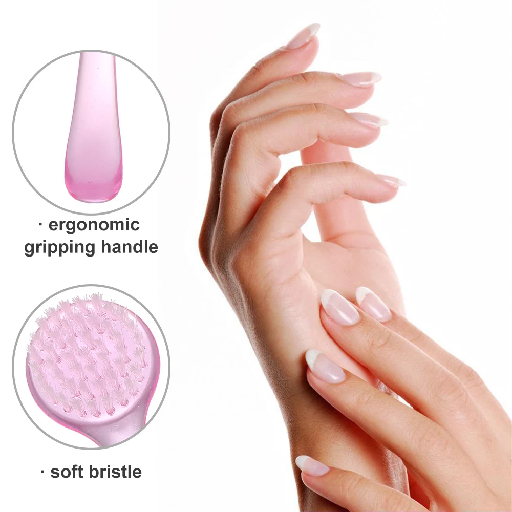 2pc Nail Brushes Hand-gripping Fingernail Scrubbing Toe Nails Cleaning Brushes Nails Cleaner Manicure Pedicure Brushes Nail Art
2pc Nail Brushes Hand-gripping Fingernail Scrubbing Toe Nails Cleaning Brushes Nails Cleaner Manicure Pedicure Brushes Nail Art