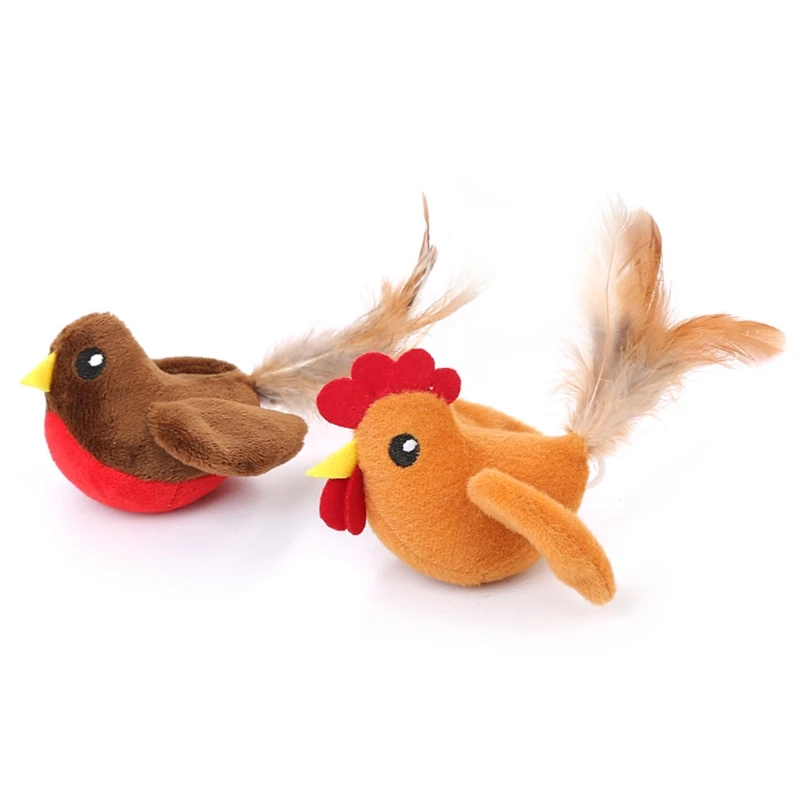 10Pcs Innovative Lovely Bird Design Cotton Pull-ring Vibrating Cat Toy Interactive Pet Playing Entertainment Catnip Household
10Pcs Innovative Lovely Bird Design Cotton Pull-ring Vibrating Cat Toy Interactive Pet Playing Entertainment Catnip Household