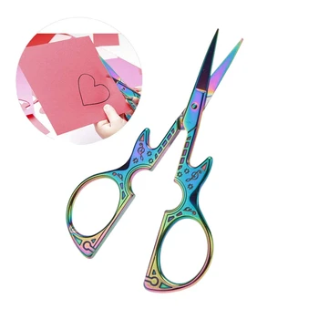 Stainless Steel Vintage Scissors, Daily Household Tools Shears Used for Tailor Shears Fabric Nail DIY and So On(Guitar Scissors)
Stainless Steel Vintage Scissors, Daily Household Tools Shears Used for Tailor Shears Fabric Nail DIY and So On(Guitar Scissors)