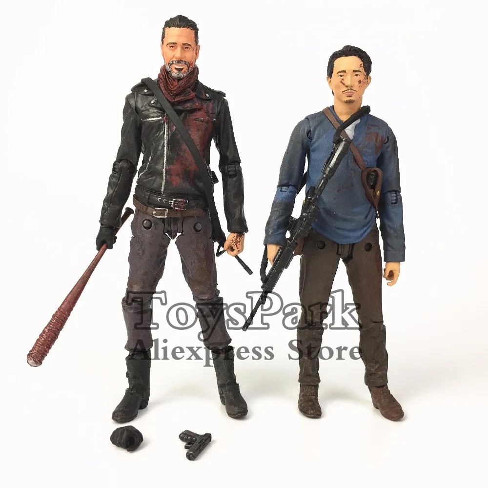 Mcfarlane Toys AMC The Walking Dead Negan & Glenn Deluxe Set Action Figures 