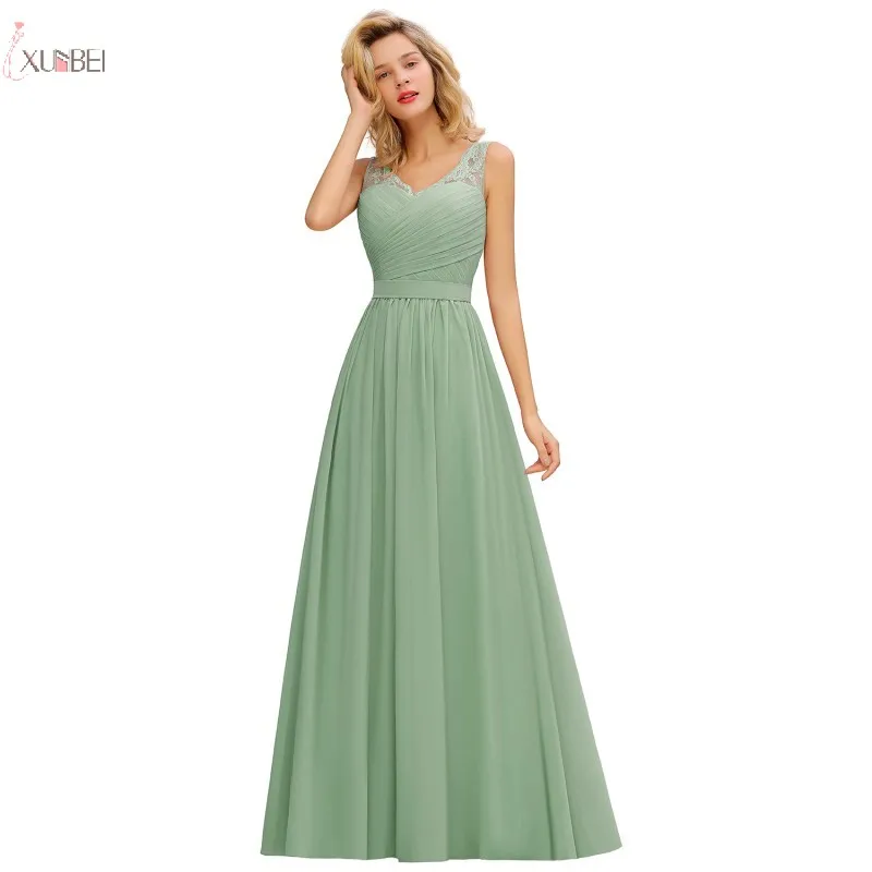 Xunbei Bridesmaid Dresses 2020 Elegant Long Mint Green Chiffon Wedding Party Guest Gown Pink Lace Sleeveless vestido madrinha
Xunbei Bridesmaid Dresses 2020 Elegant Long Mint Green Chiffon Wedding Party Guest Gown Pink Lace Sleeveless vestido madrinha