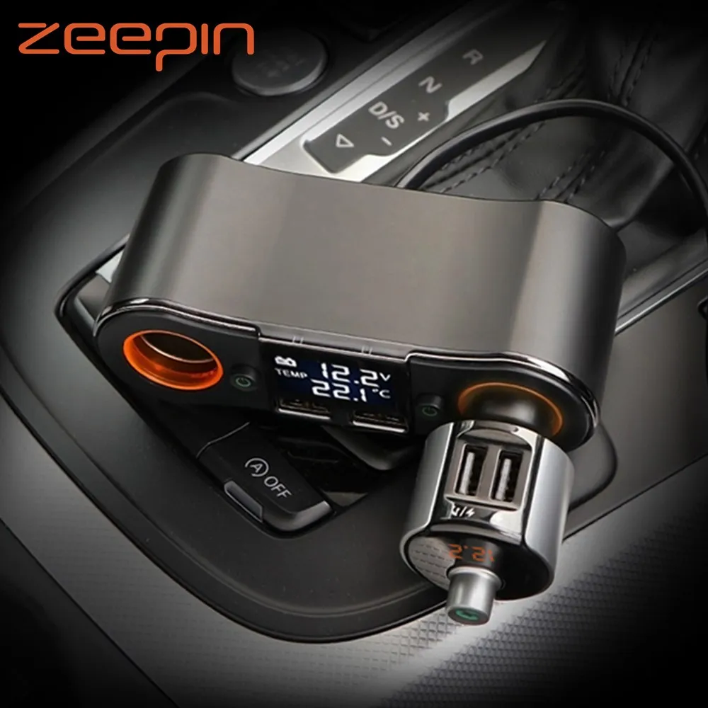 Dual USB Socket Car Charger Adapter With Independent Switch Control GPS DVR Fast Charging DC 12-24V 3.5A
Dual USB Socket Car Charger Adapter With Independent Switch Control GPS DVR Fast Charging DC 12-24V 3.5A