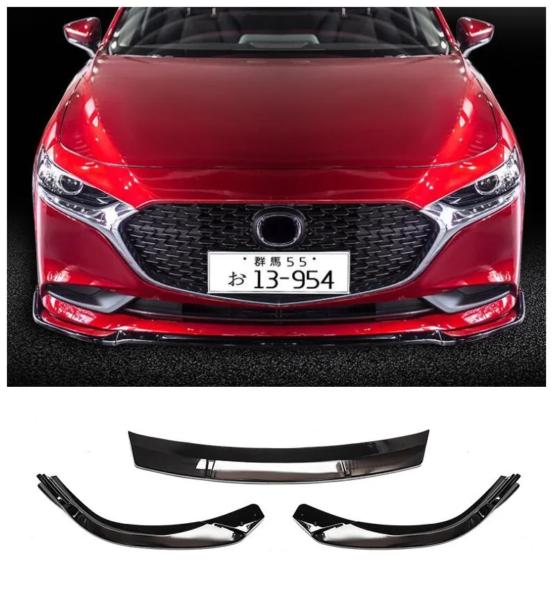 High quality New Style 3Pcs/1set Car Bumper Front Lip Protector Cover Fits For Mazda 3 Axela unksela 2020 2021
High quality New Style 3Pcs/1set Car Bumper Front Lip Protector Cover Fits For Mazda 3 Axela unksela 2020 2021