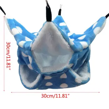 Cute Hamster Hammock Small Pet Nest 3-layer Warm Squirrel Hanging Sleeping Bed D0AC
Cute Hamster Hammock Small Pet Nest 3-layer Warm Squirrel Hanging Sleeping Bed D0AC