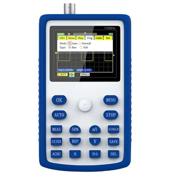 Mini Portable Rechargeable Bandwidth 110M Testing Tool Maintenance Professional Car Repairing 400V Easy Use Digital Oscilloscope
Mini Portable Rechargeable Bandwidth 110M Testing Tool Maintenance Professional Car Repairing 400V Easy Use Digital Oscilloscope