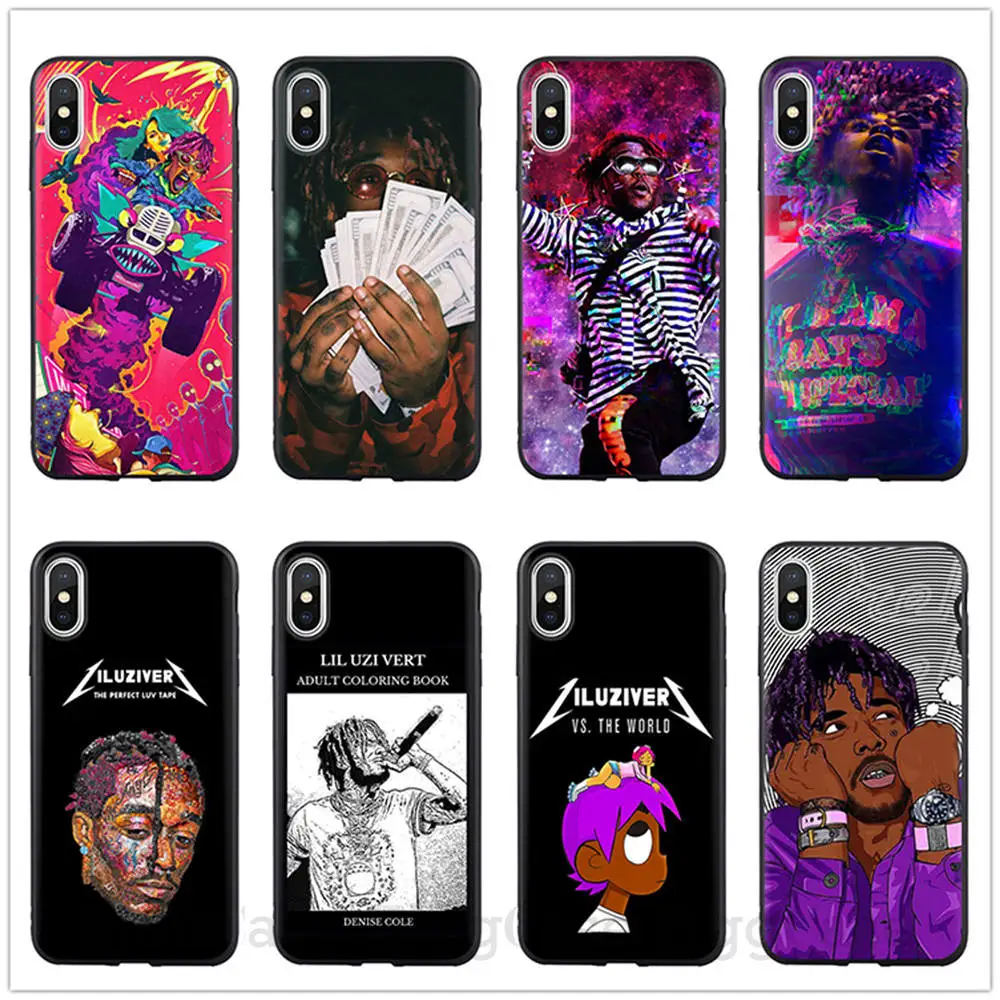 Lil Uzi Vert Soft TPU Black Silicone Case for iPhone Xr Xs Max X or 10 8 7 6 6S Plus 5 5S SE
Lil Uzi Vert Soft TPU Black Silicone Case for iPhone Xr Xs Max X or 10 8 7 6 6S Plus 5 5S SE